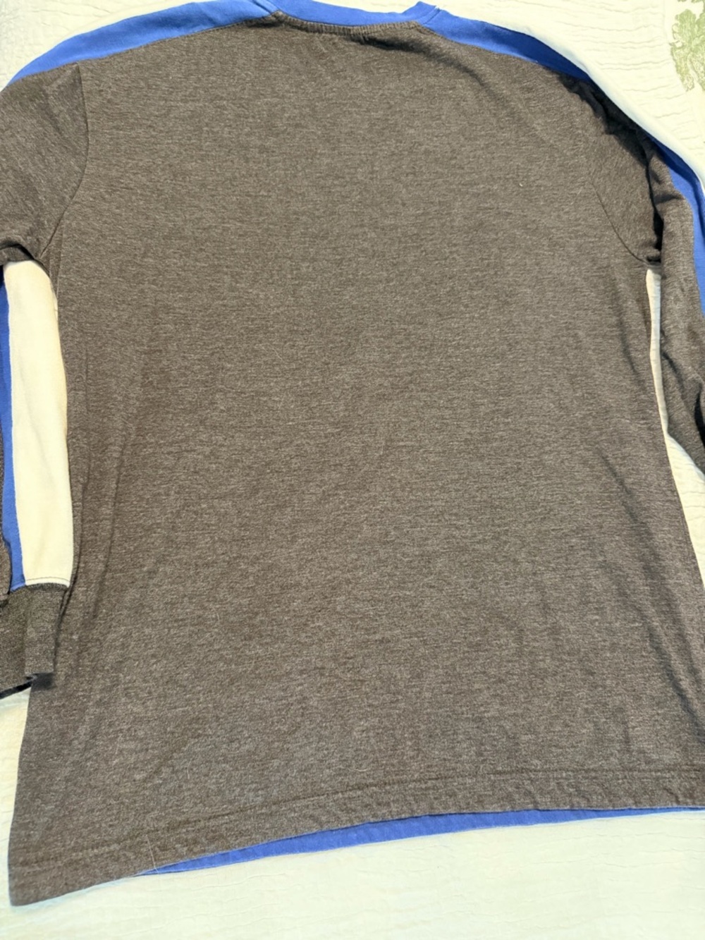 COLTS Team Apparel NFL Crewneck Sweatshirt in Blue & Gray - Picture 3 of 6